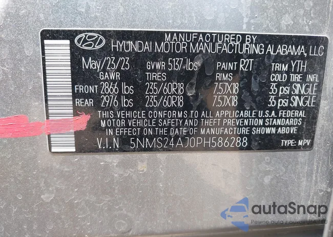 5NMS24AJ0PH586288: 42789960