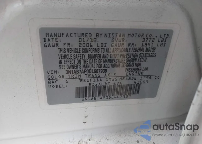 3N1AB7AP0DL667939: 42791130