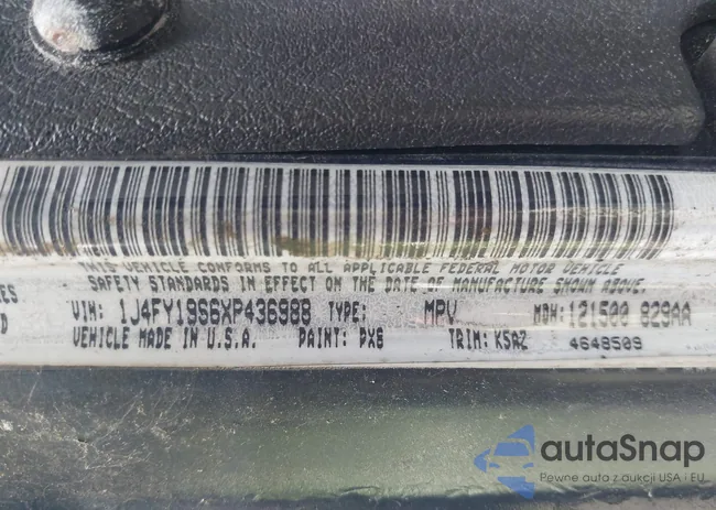 1J4FY19S6XP436988: 42791235