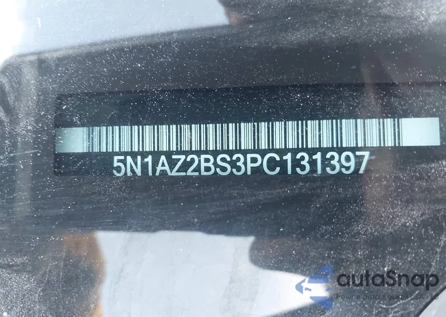 5N1AZ2BS3PC131397: 42791365