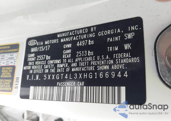 5XXGT4L3XHG166944: 42792210