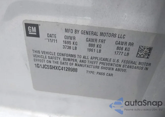 1G1JC5SHXC4128988: 42792432