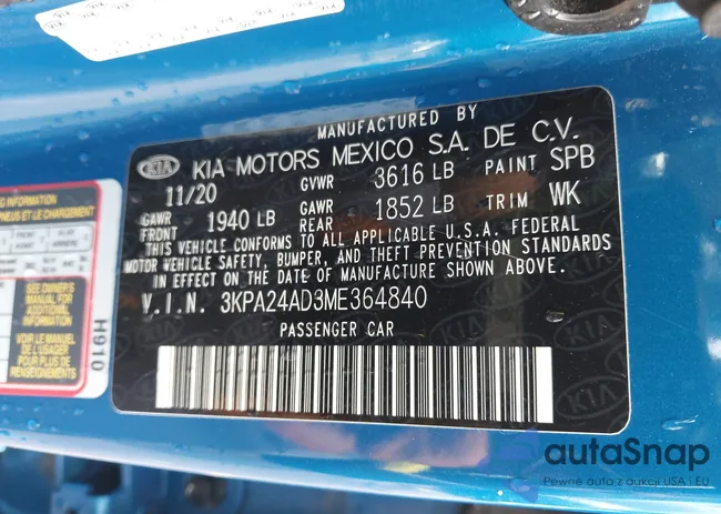 3KPA24AD3ME364840: 42792446