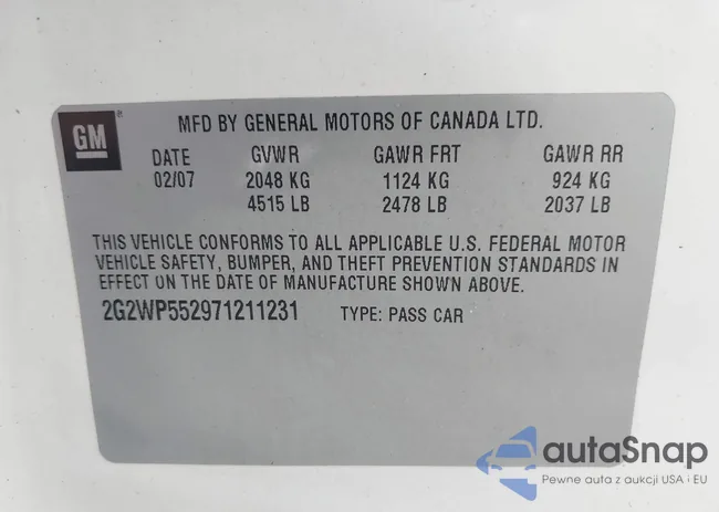 2G2WP552971211231: 42792461