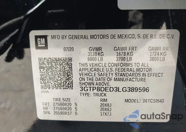 3GTP8DED3LG389596: 42792501