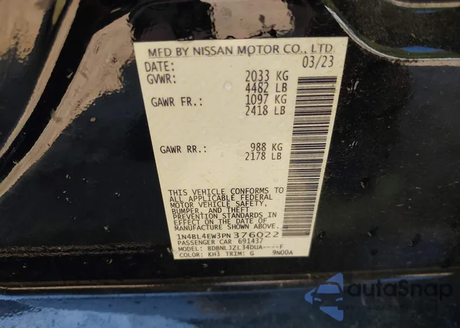 1N4BL4EW3PN376022: 42791611