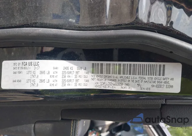 1C4PJLCS2HW669650: 42791913