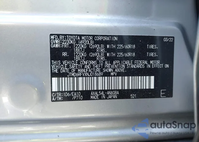 JTMD6RFVXNJ018689: 42793052