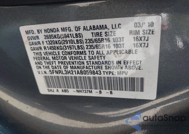 5FNRL3H21AB059843: 42793078