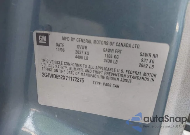 2G4WD552X71172276: 42793154