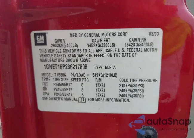 1GNET16P236217808: 42793370