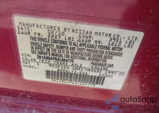 3N1AB6AP6AL664775: 42793508