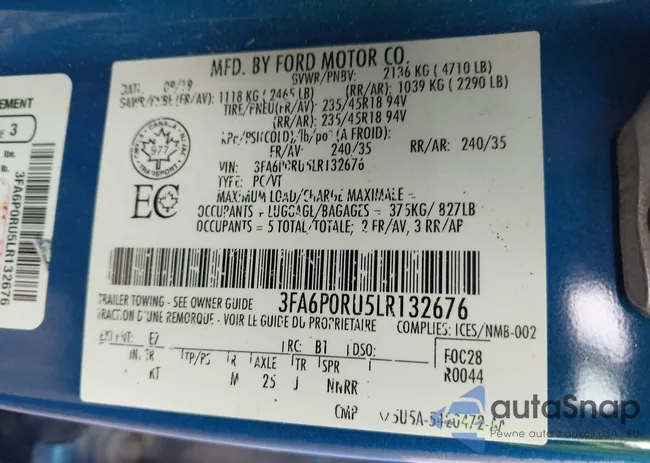 3FA6P0RU5LR132676: 42792814