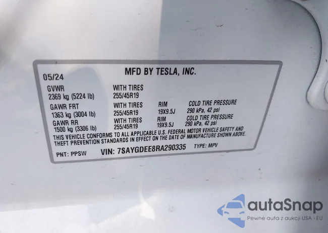 7SAYGDEE8RA290335: 42794181