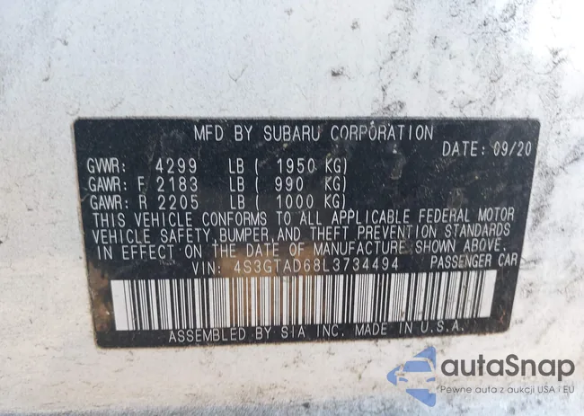 4S3GTAD68L3734494: 42793767