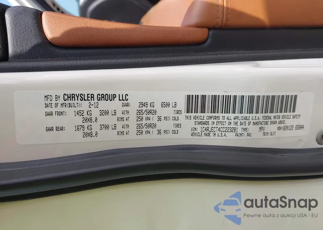 1C4RJECT4CC223281: 42793806