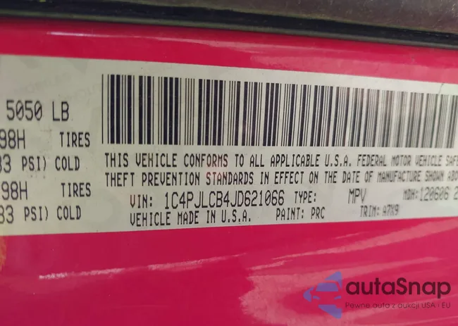 1C4PJLCB4JD621066: 42793854