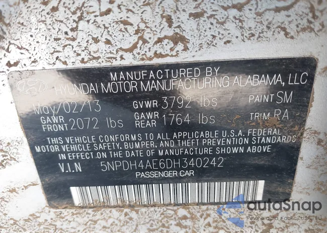 5NPDH4AE6DH340242: 42795268