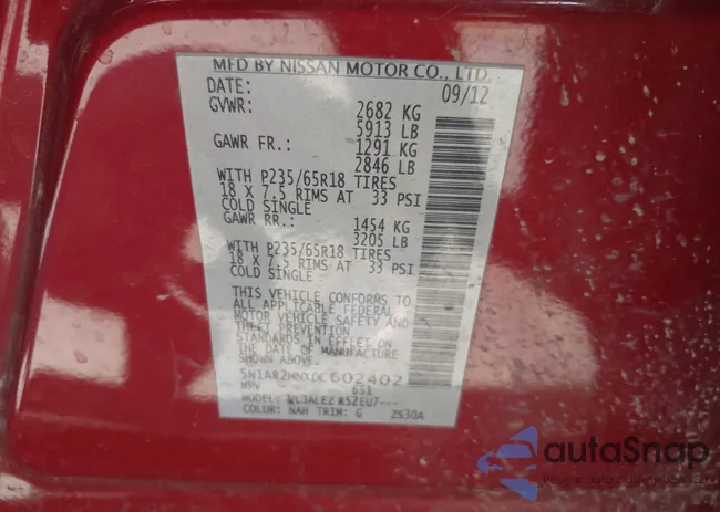 5N1AR2MNXDC602402: 42795321