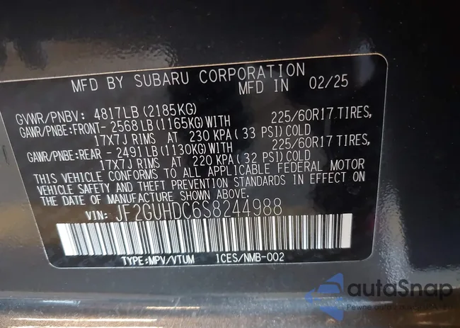 JF2GUHDC6S8244988: 42795344