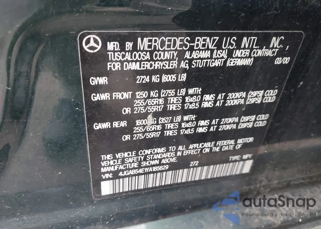 4JGAB54E1YA185629: 42796434