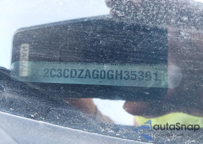 2C3CDZAG0GH353611: 42796511