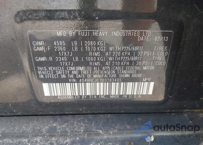 4S4BRCJC1D3283405: 42795585