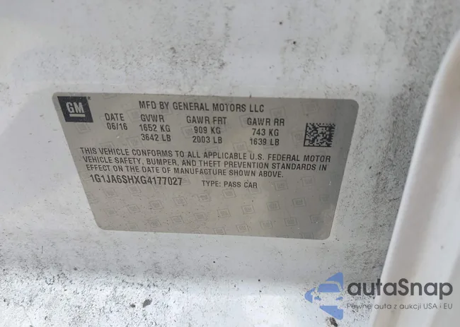 1G1JA6SHXG4177027: 42797002