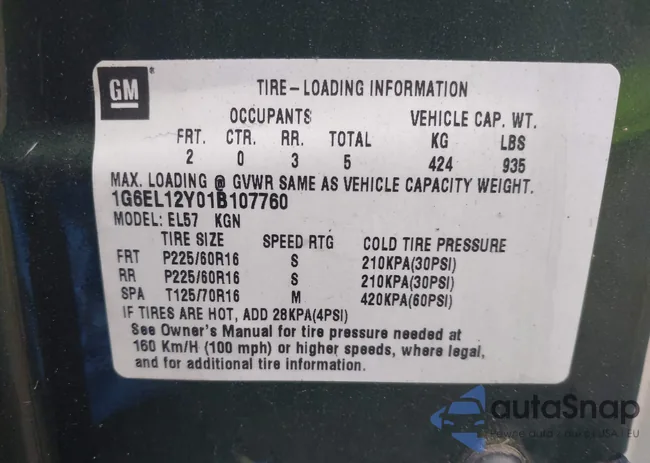 1G6EL12Y01B107760: 42797121