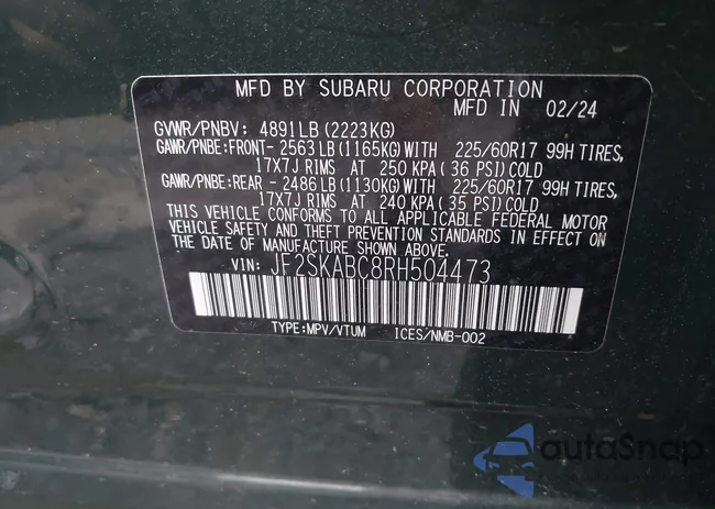 JF2SKABC8RH504473: 42797514