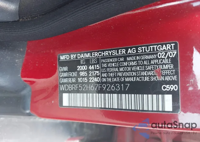 WDBRF52H67F926317: 42796810