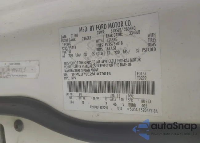 1FMEU75E28UA79016: 42796880