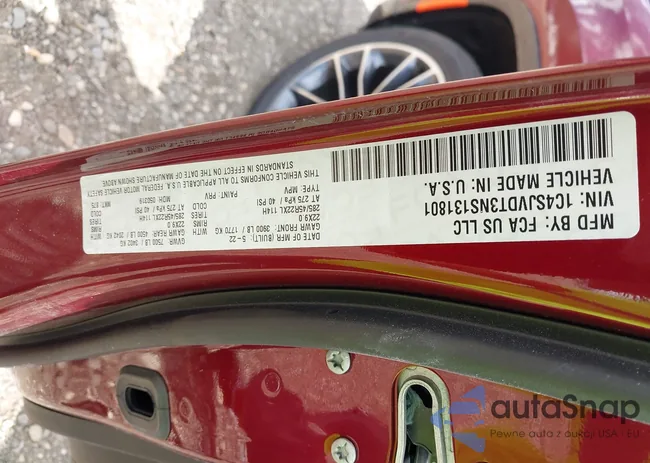 1C4SJVDT3NS131801: 42796941