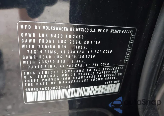 3VV4B7AX1JM221039: 42798167