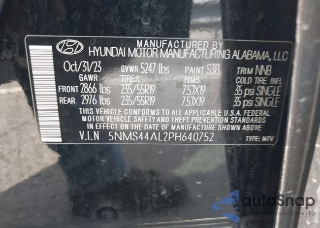 5NMS44AL2PH640752: 42798295