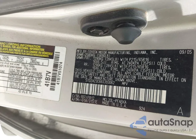 5TDZA23C66S393062: 42798463