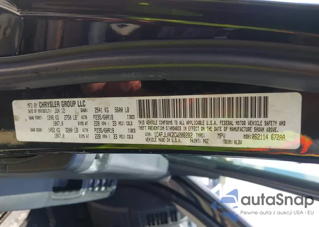 1C4PJLAK2CW208282: 42797690