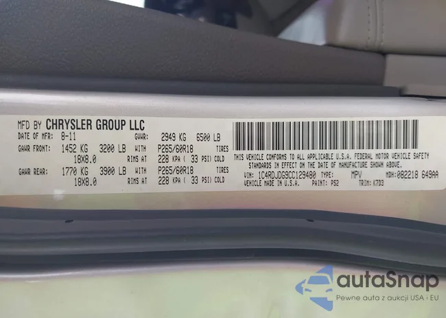 1C4RDJDG9CC129480: 42797768