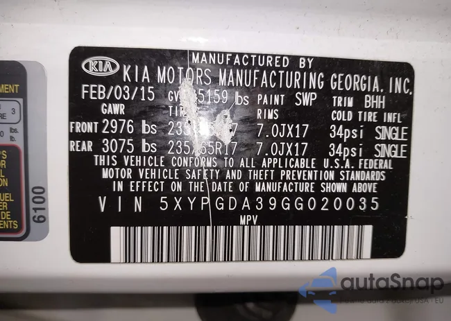 5XYPGDA39GG020035: 42798974