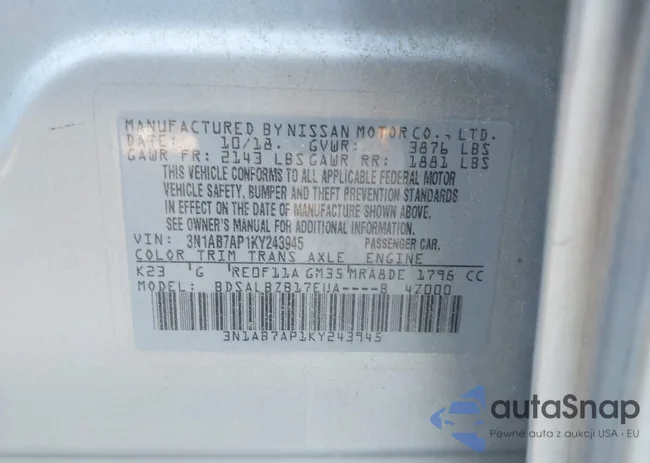 3N1AB7AP1KY243945: 42799105