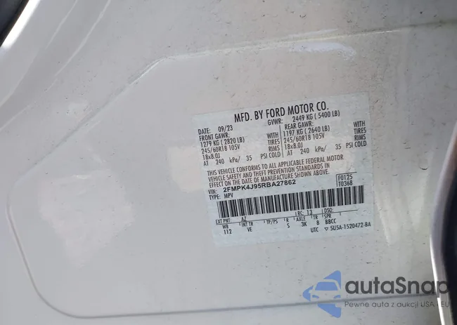 2FMPK4J95RBA27862: 42799318