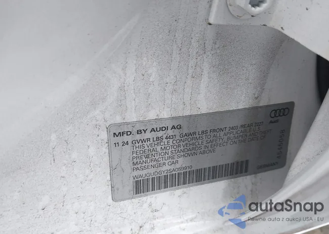 WAUGUDGY2SA059910: 42799373