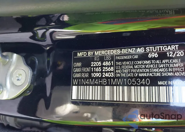 W1N4M4HB1MW105340: 42799515