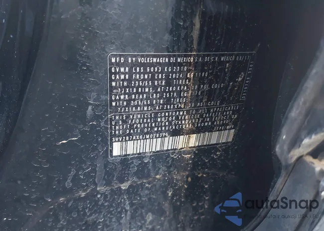 3VV2B7AX6JM028375: 42798931