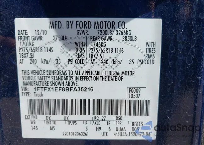 1FTFX1EF8BFA35216: 42799999