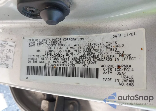 JTEGD21A820027595: 42800120