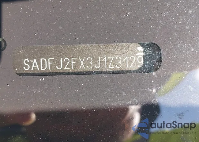 SADFJ2FX3J1Z31292: 42800236