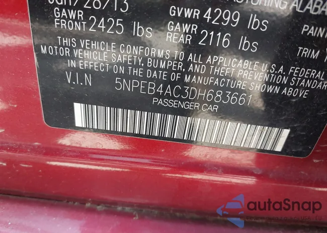 5NPEB4AC3DH683661: 42800271