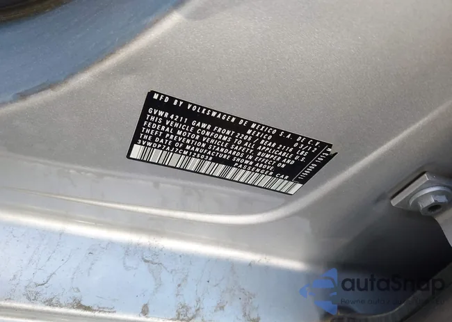 3VWDP7AJ7CM125038: 42800326