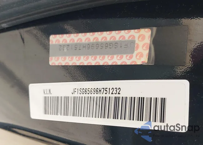 JF1SG65696H751232: 42800356